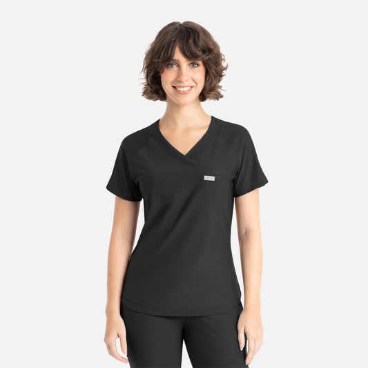 Maevn Embrace 2502 Luna - Tuckable Y-Neck Top