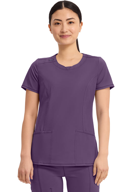 Cherokee Infinity Women's 2624A Round Neck Top
