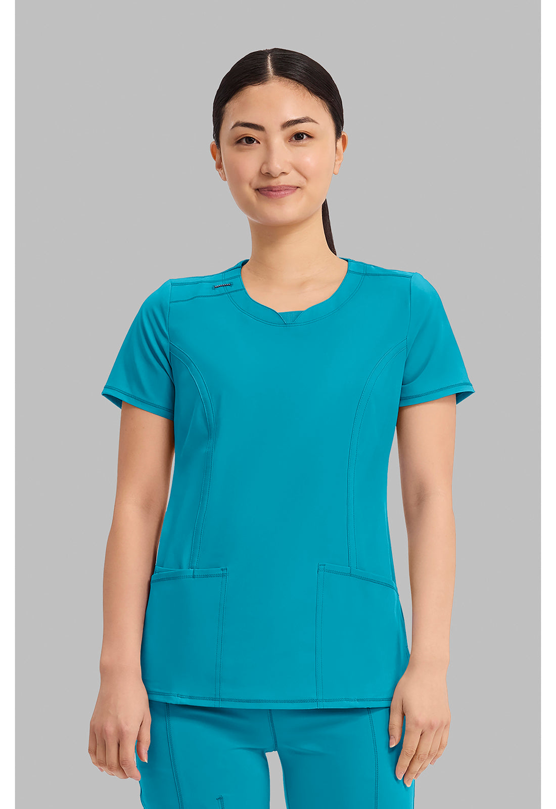 Cherokee Infinity Women's 2624A Round Neck Top