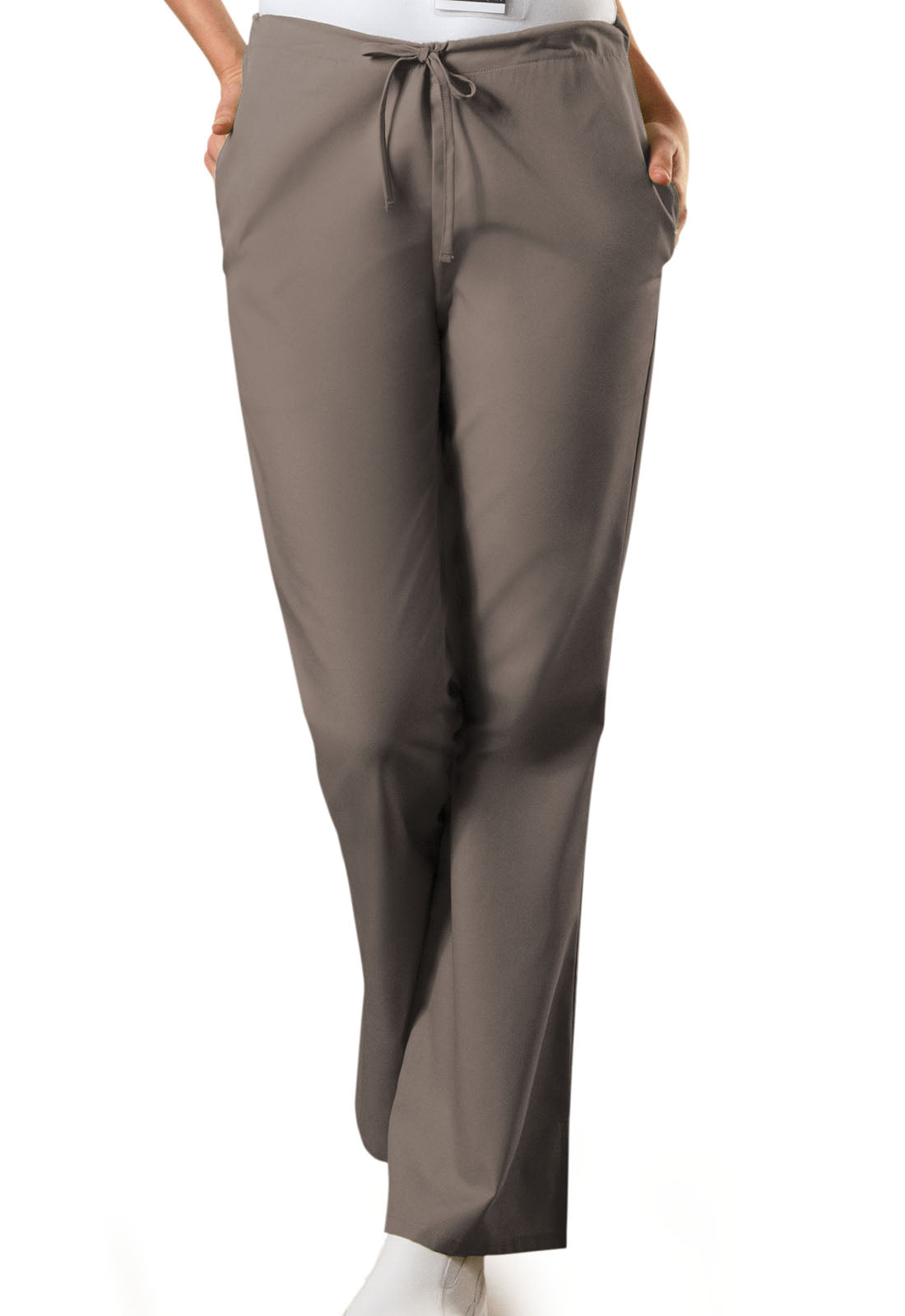 Cherokee WW Originals Women's 4101 Natural Rise Flare Leg Drawstring Pant