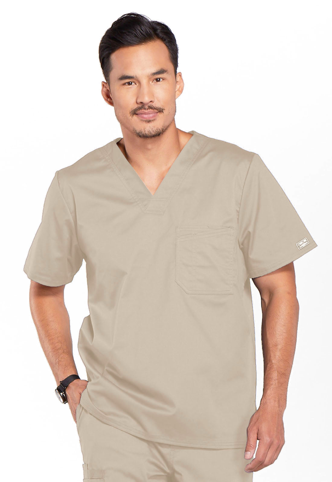 Cherokee WW Core Stretch Men's 4743 Men's Tuckable V-Neck Top