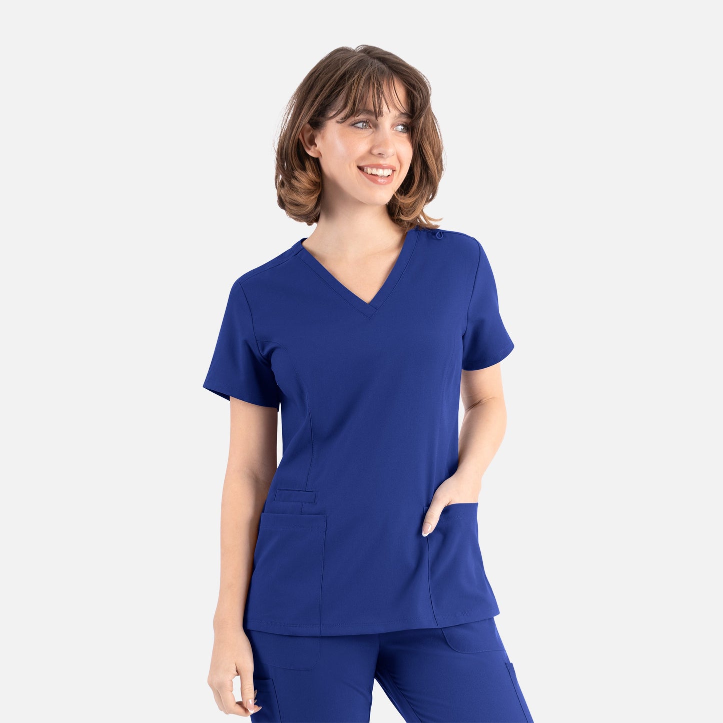 Maevn Momentum 5001 Womens Double V-Neck Top — Clearance