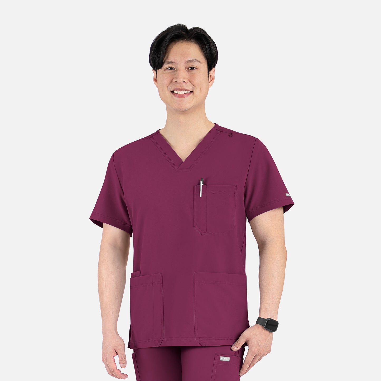 Maevn Momentum 5802 Men’s 4 Pocket Banded V-Neck Top