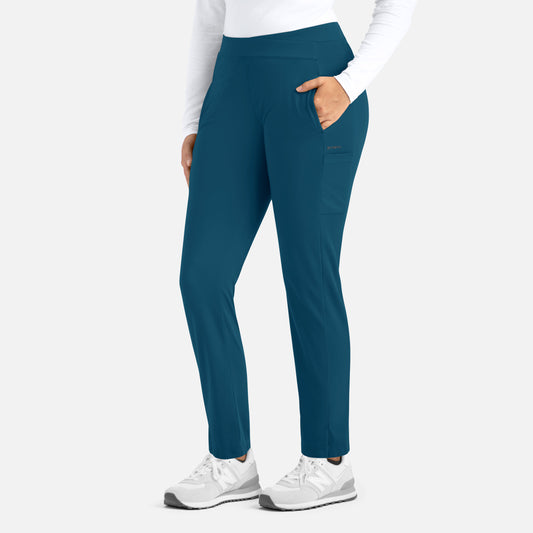 Maevn Focus 60301 Women's Mid Rise Tapered Pant