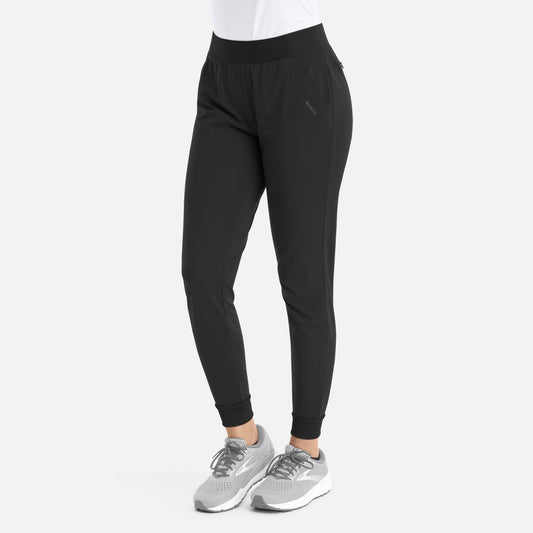 Maevn Focus 60302 Women's Mid Rise Elastic Jogger