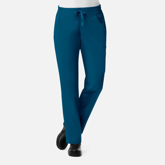 Maevn Blossom Signature 8102 Ladies Mesh Pocket 3/4 Elastic Band Pant