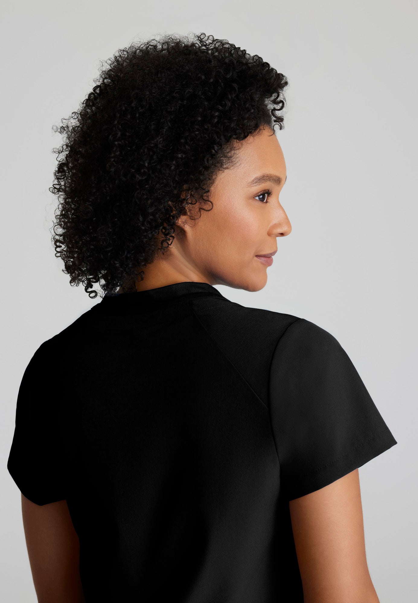 Barco One BOT216 Flux Plus Size 2-Pocket Banded Zip Collar Top