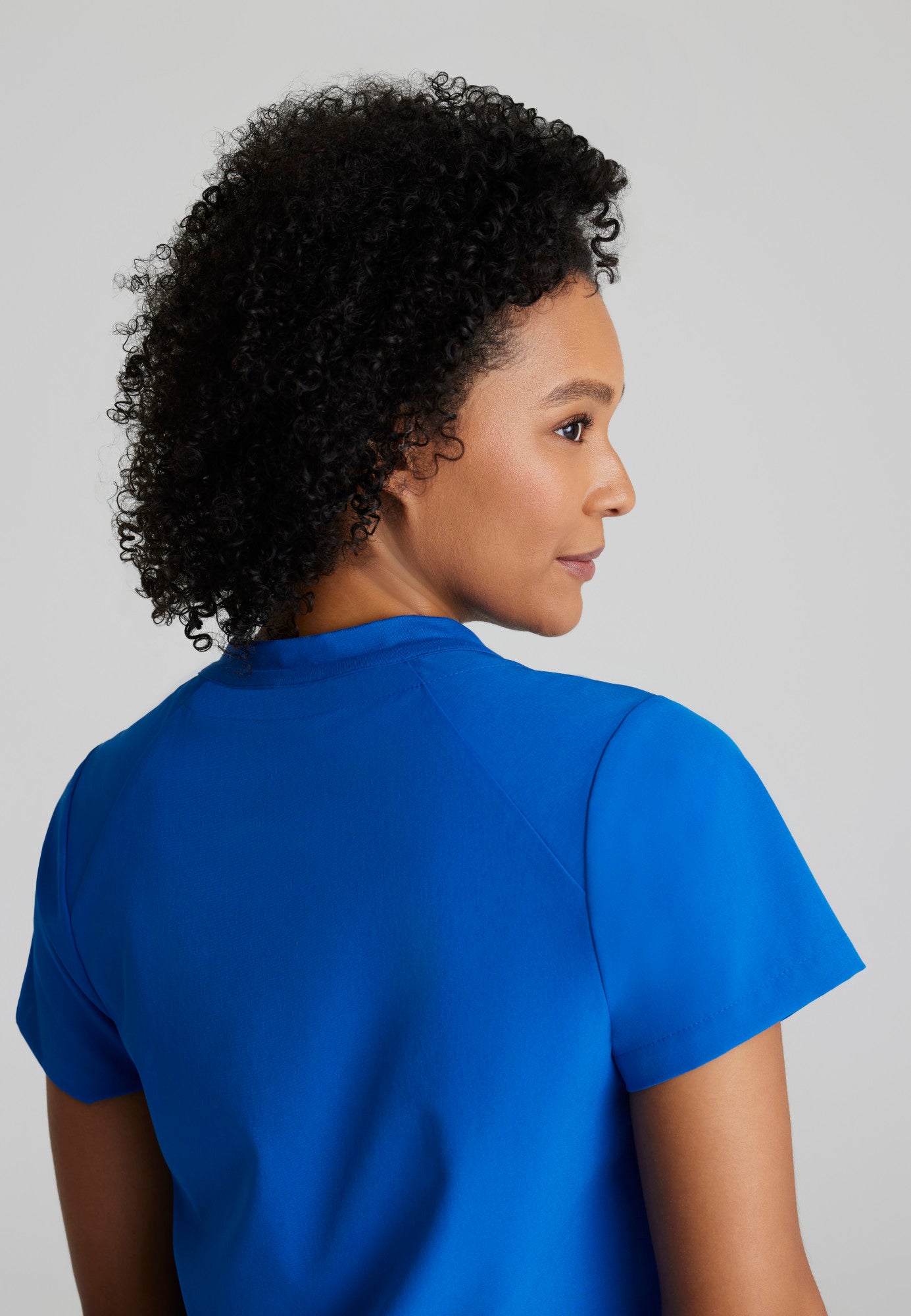 Barco One BOT216 Flux Plus Size 2-Pocket Banded Zip Collar Top