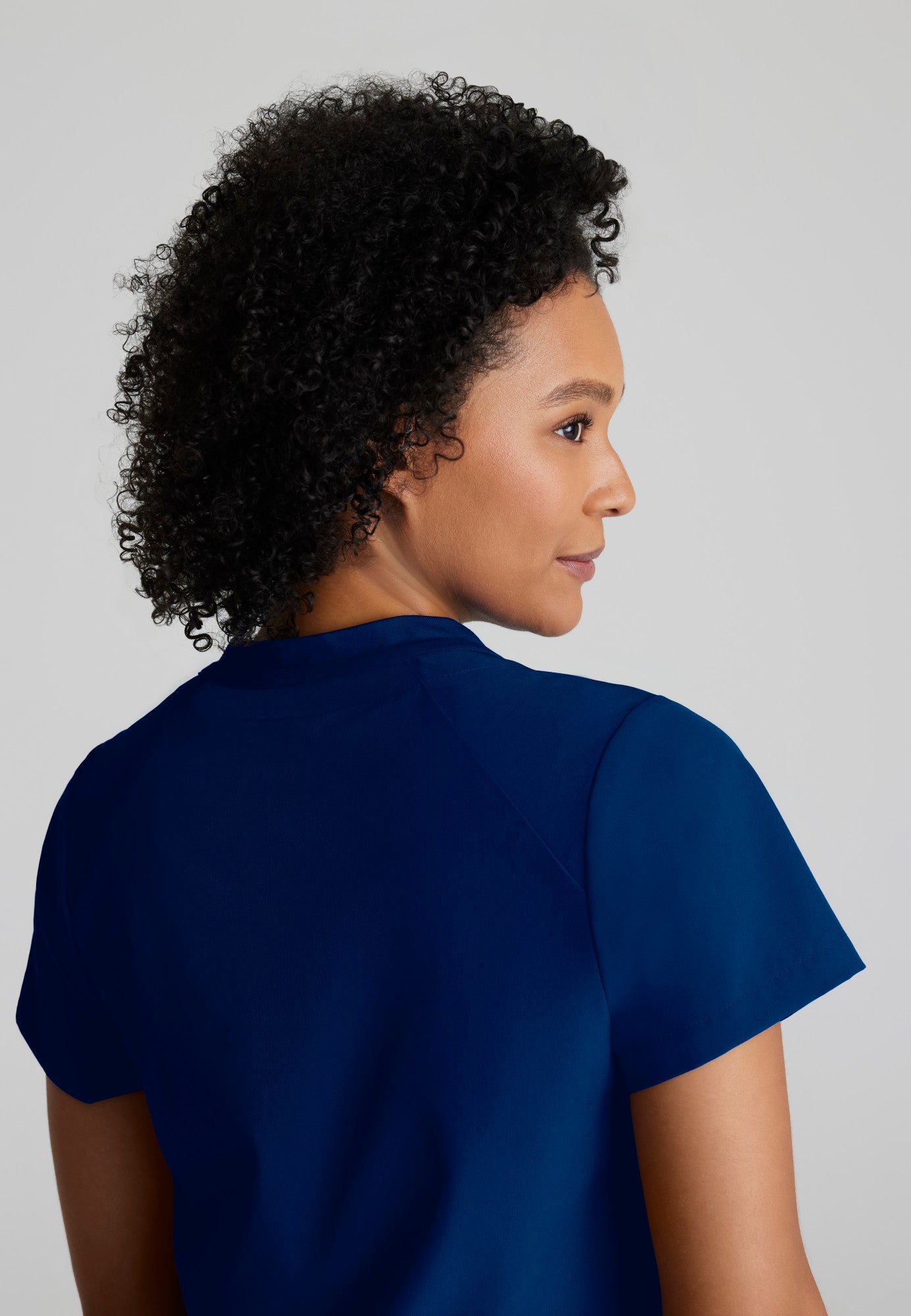 Barco One BOT216 Flux Plus Size 2-Pocket Banded Zip Collar Top