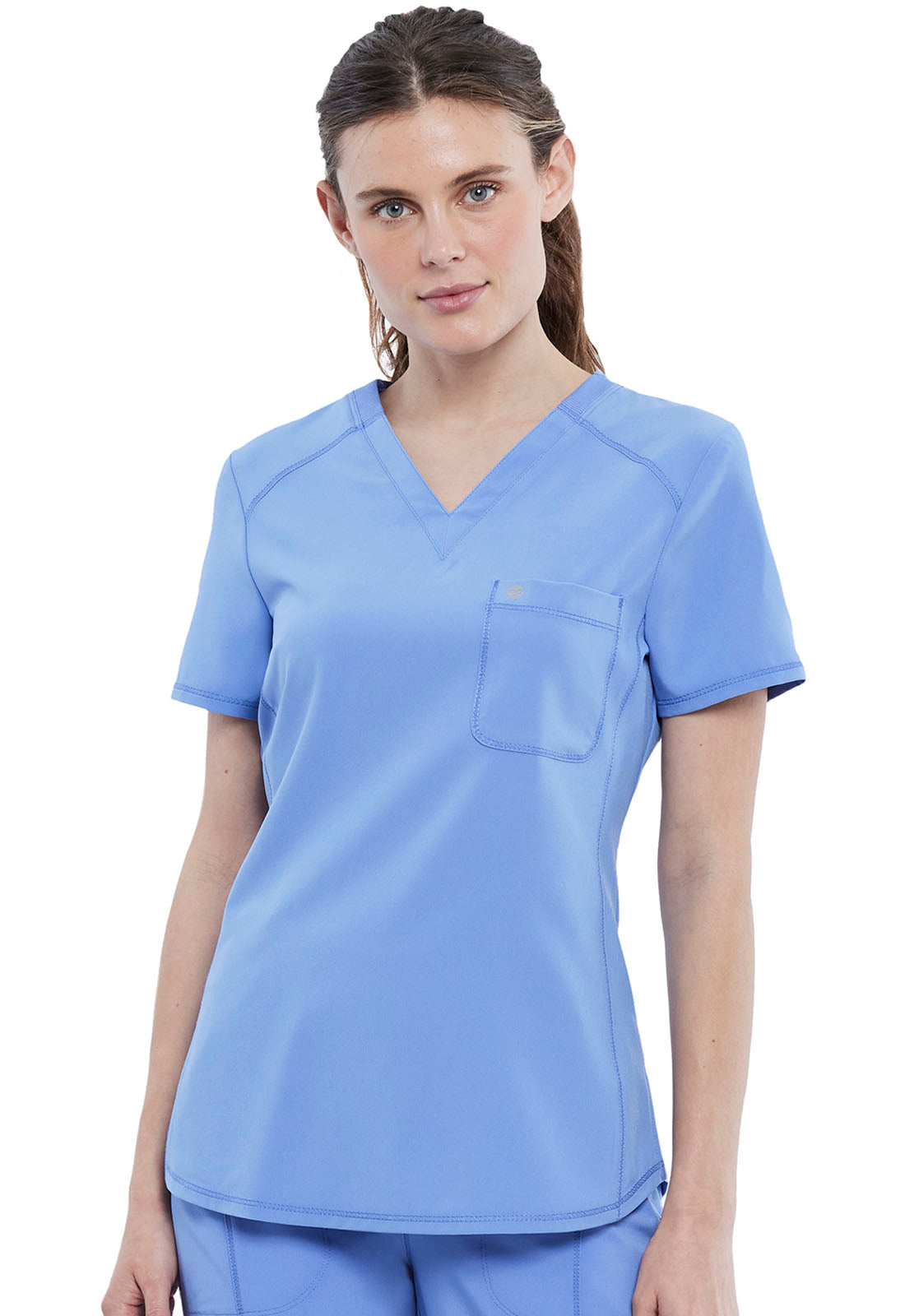 Cherokee Infinity Women's CK687A Tuckable V-Neck Top