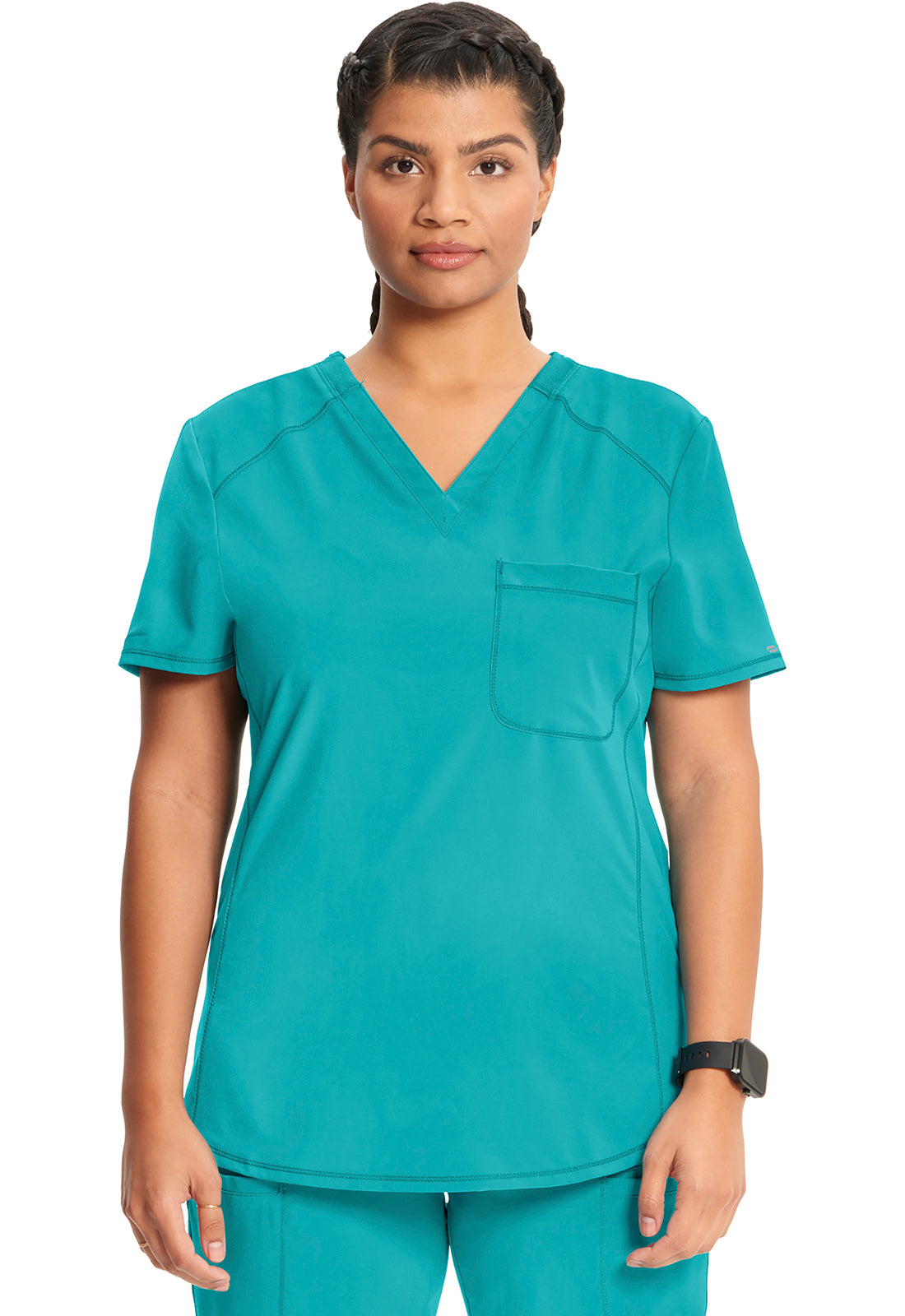 Cherokee Infinity Women's CK687A Tuckable V-Neck Top