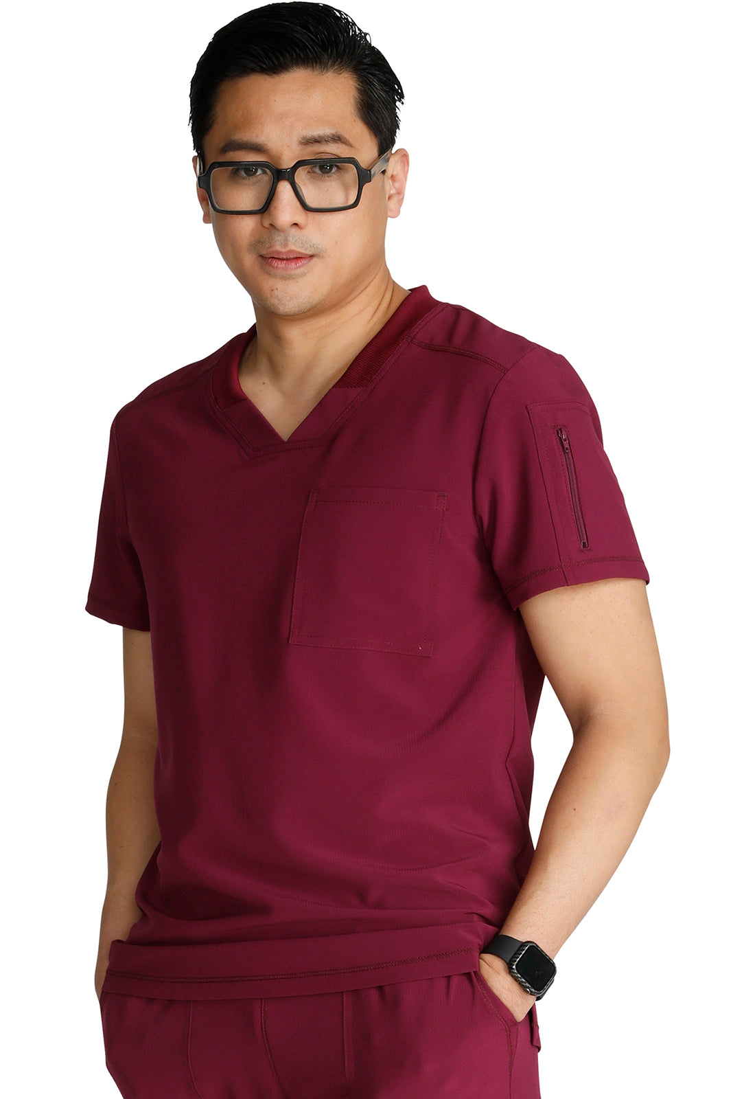 CK CHEROKEE Men's CK824A Mens V-Neck Top