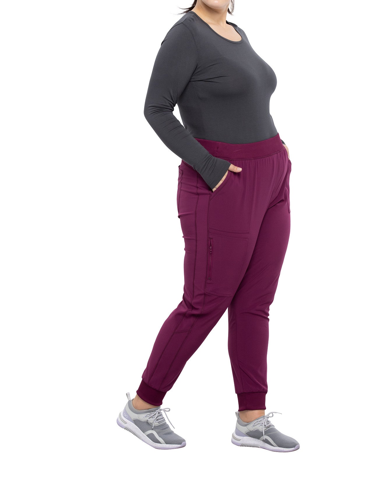 Cherokee Allura Plus Size CKA190 Women's Pull-On Jogger Pant