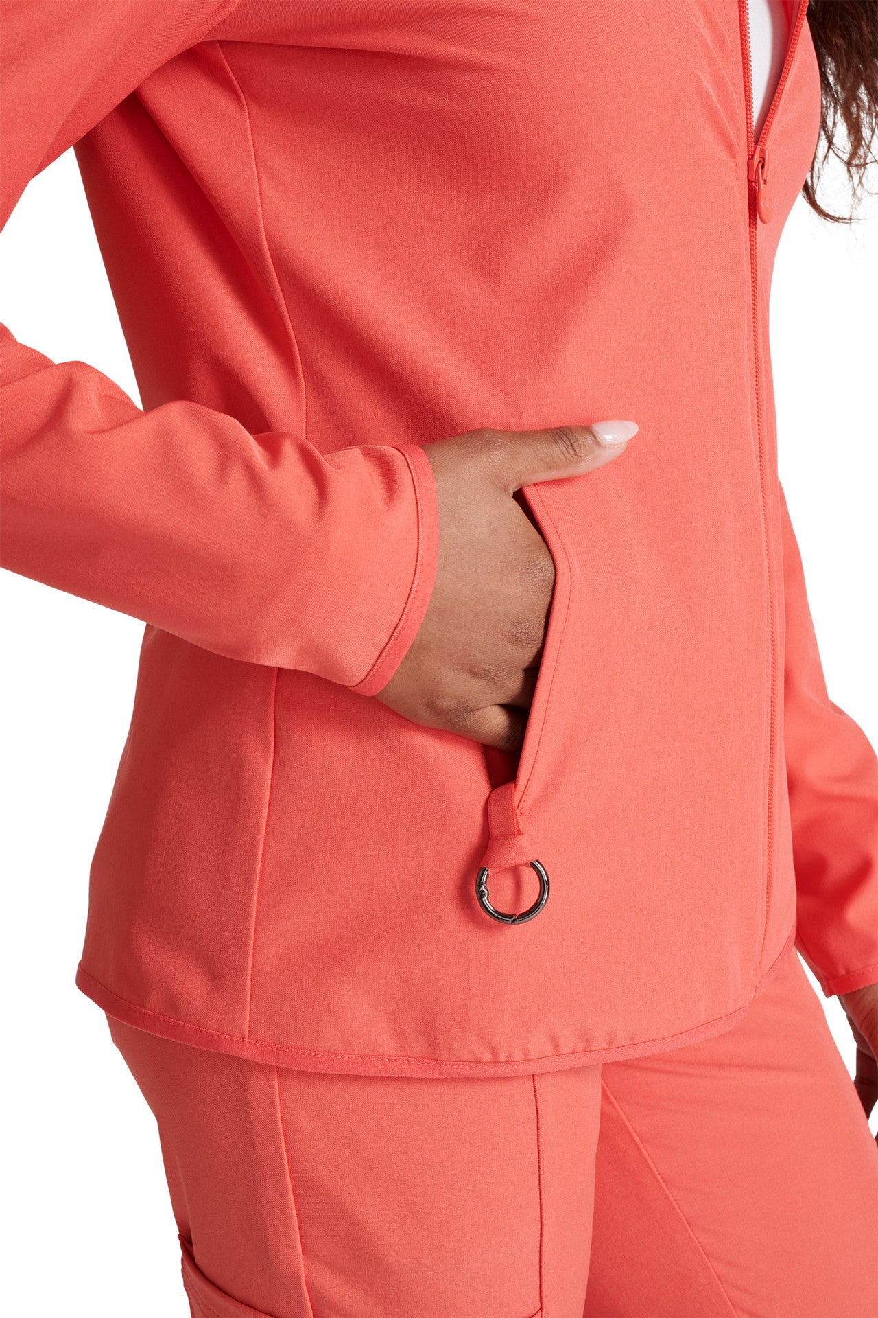 Cherokee Allura Select CKA319 ZIp Front Jacket
