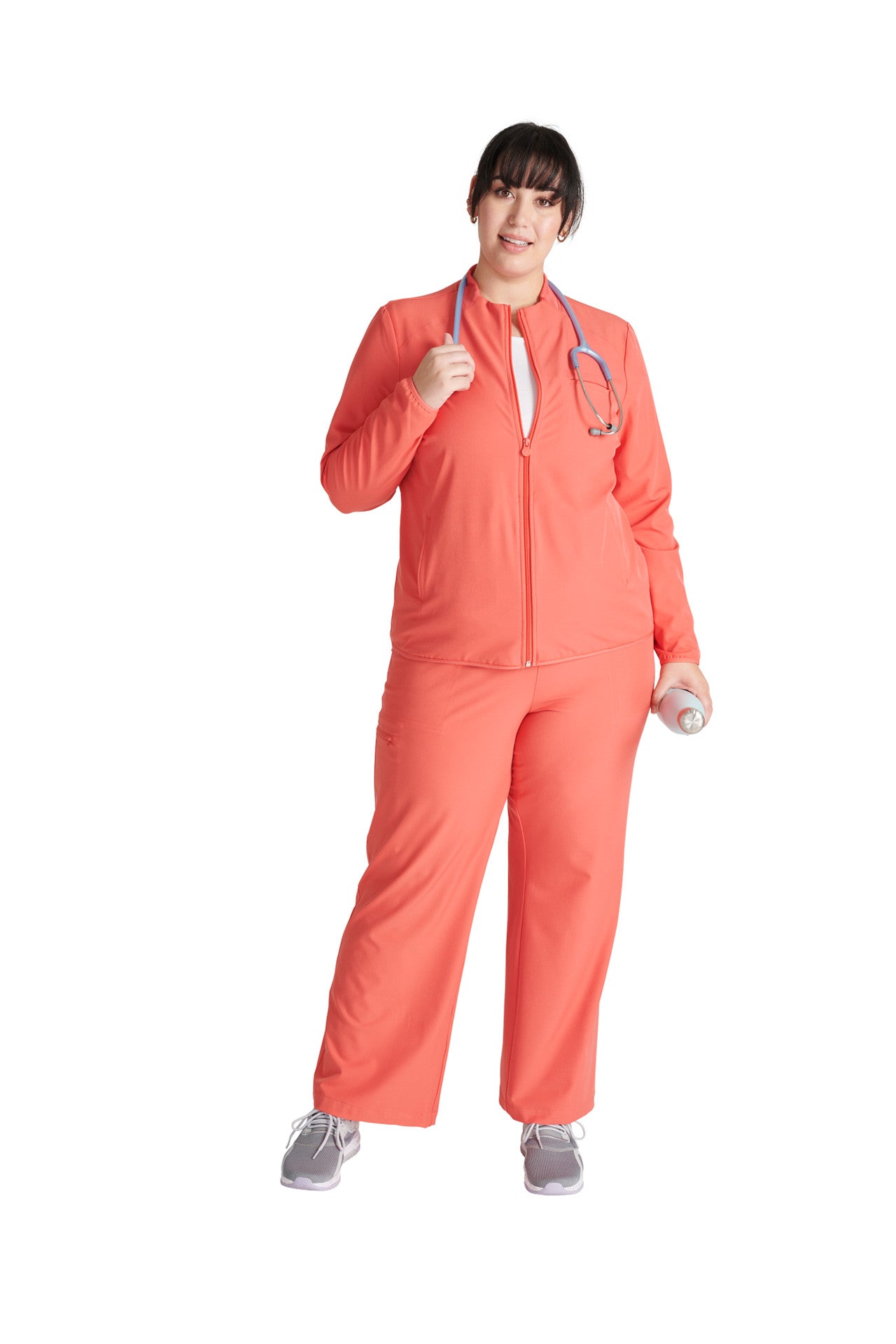 Cherokee Allura Select CKA319 ZIp Front Jacket