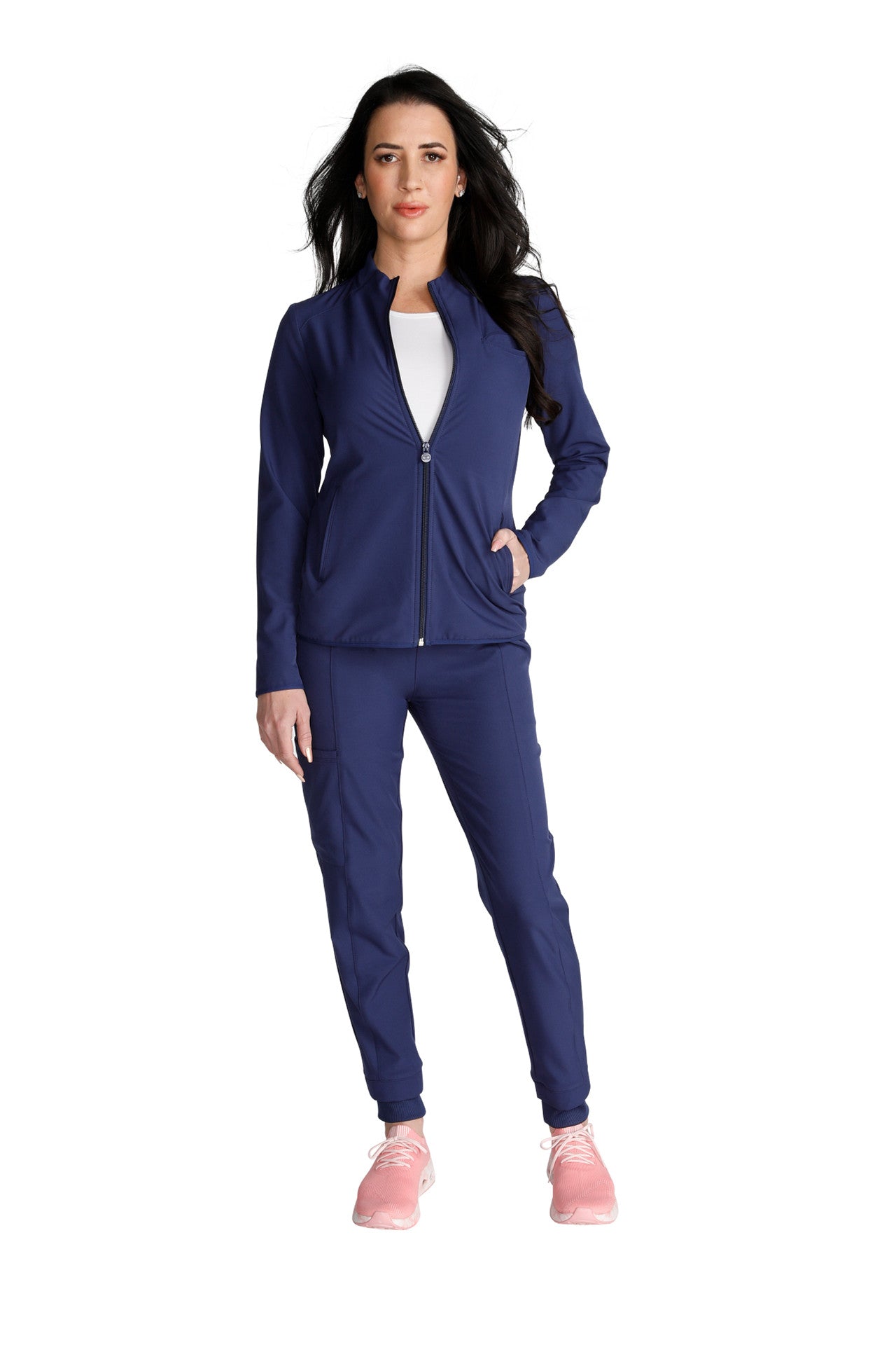 Cherokee Allura Select CKA319 ZIp Front Jacket