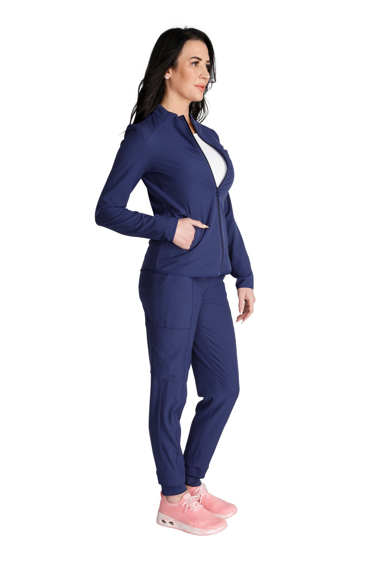 Cherokee Allura Select CKA319 ZIp Front Jacket