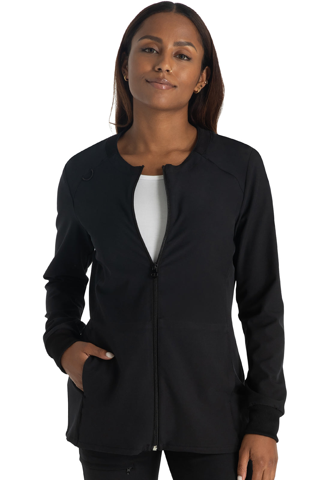 CK ALLURA RESERVE Women's CKA351 Zip Front Jacket