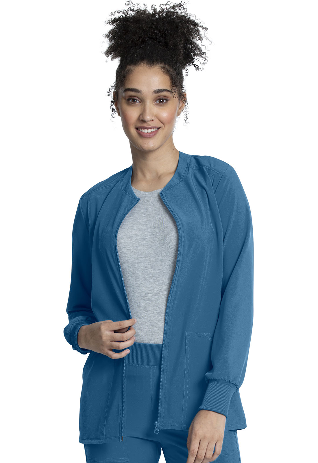 Cherokee Allura Women's CKA384 Zip Front Jacket — Clearance