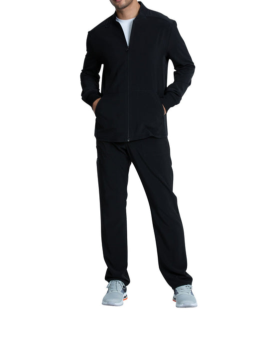 Cherokee Allura Plus Size CKA 387 Men's Zip Front Jacket