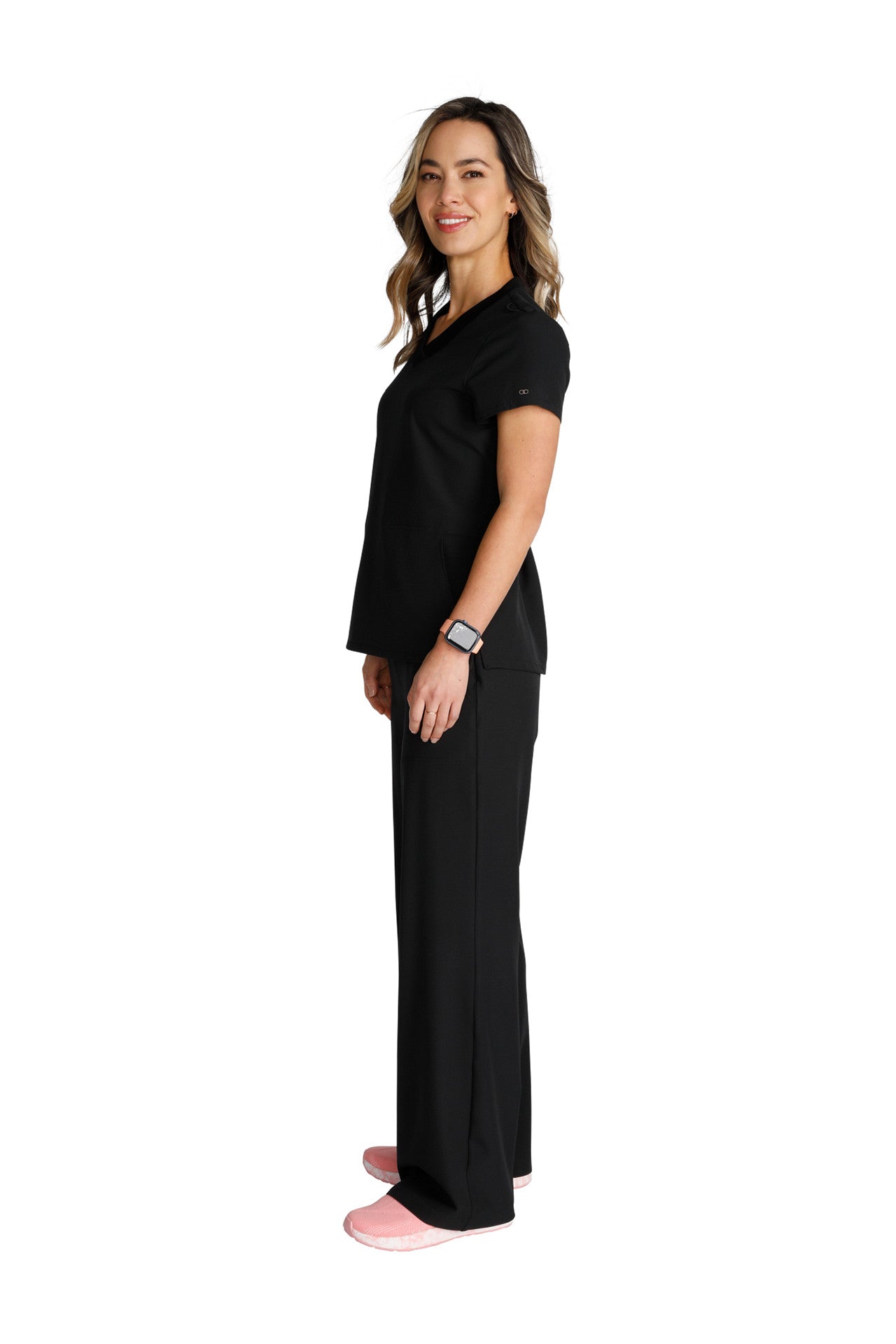 Cherokee Allura Select CKA 669 Stylized V-Neck Top