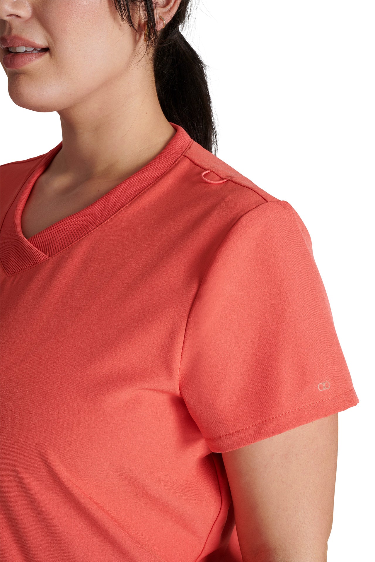 Cherokee Allura Select CKA 669 Stylized V-Neck Top