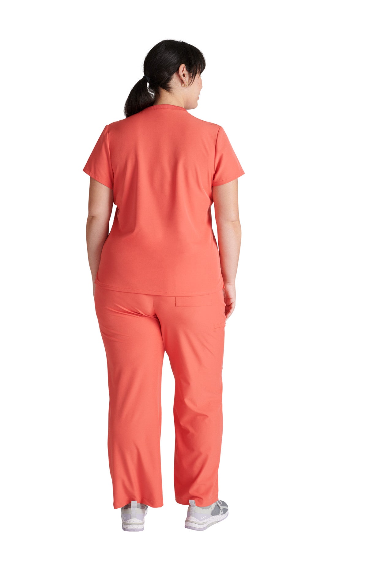 Cherokee Allura Select CKA 669 Stylized V-Neck Top