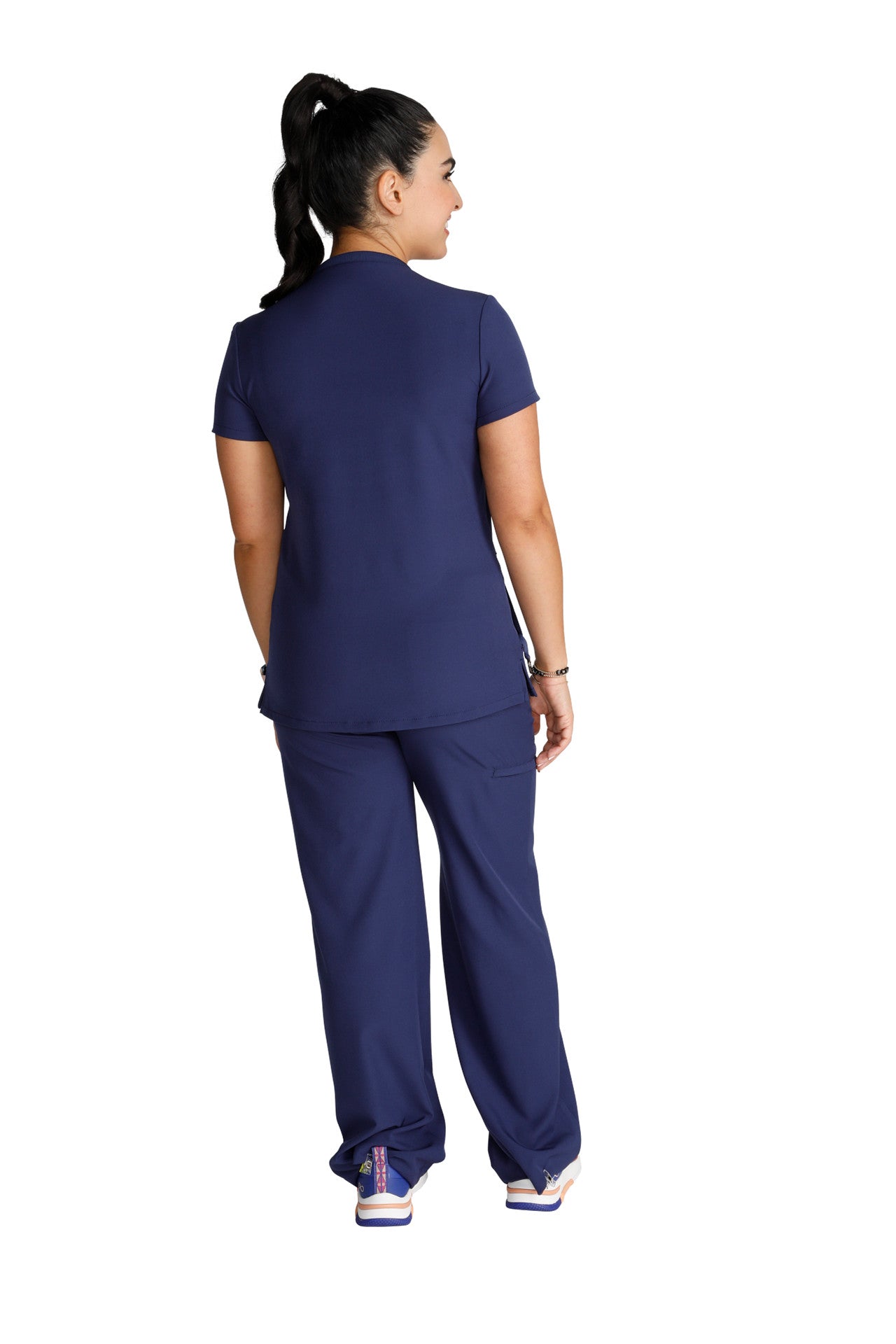 Cherokee Allura Select CKA 669 Stylized V-Neck Top
