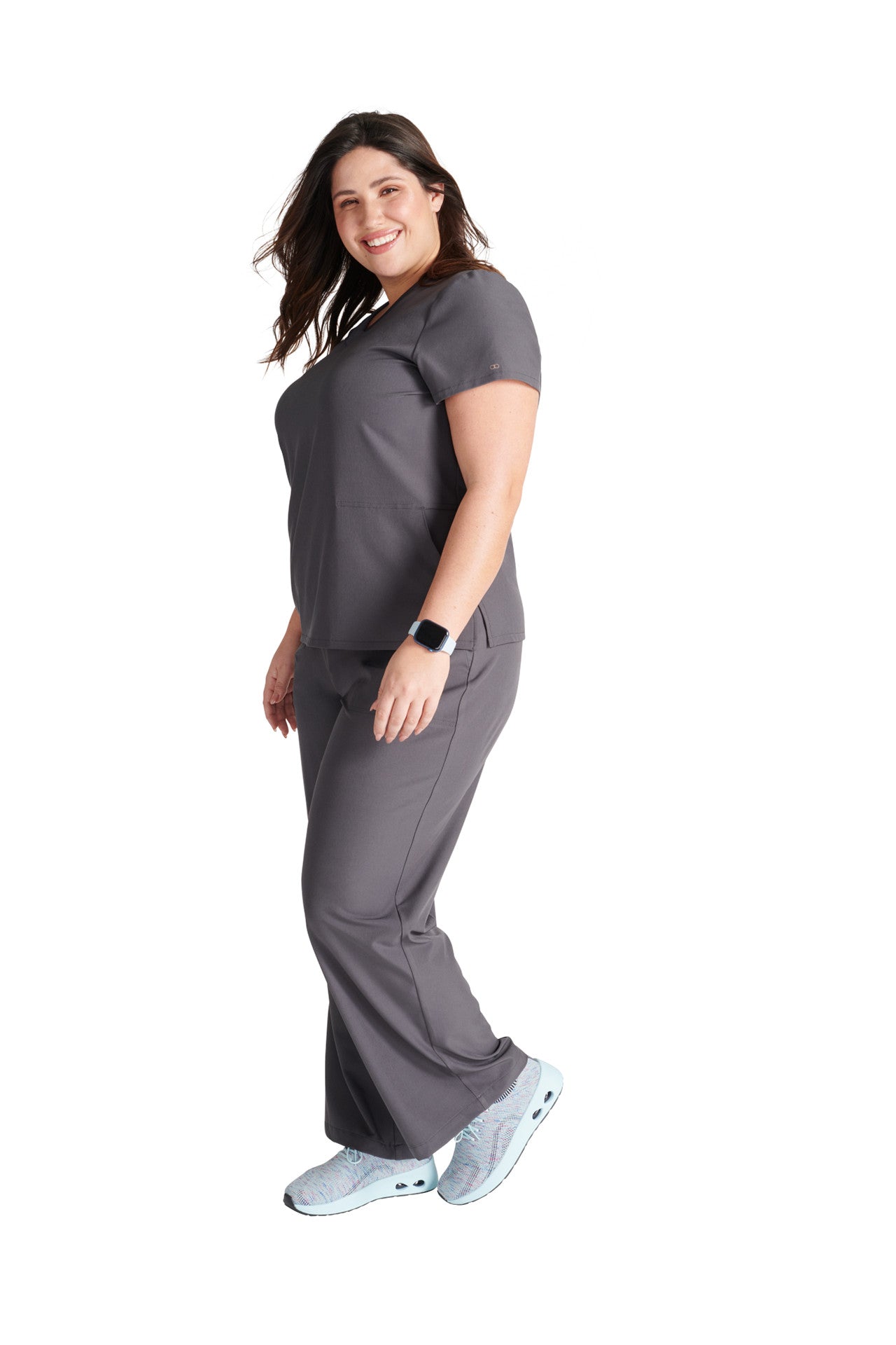 Cherokee Allura Select CKA 669 Stylized V-Neck Top
