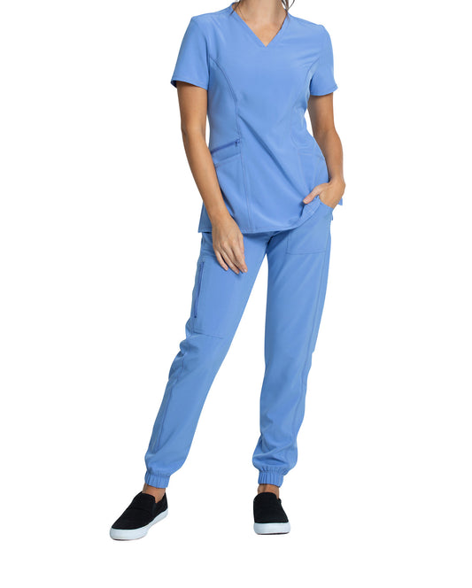 Cherokee Allura CKA 685 3-Pocket V-Neck Top