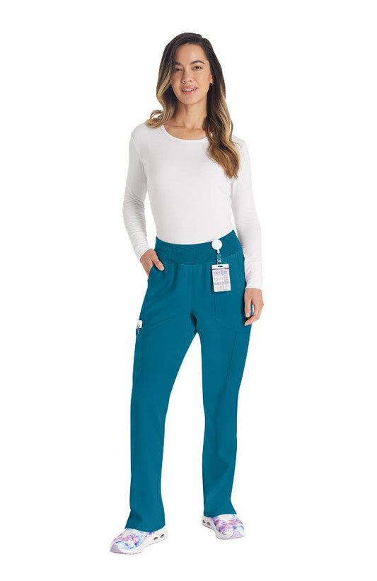 Dickies EDS Essentials DK005 Petite Women's Knit Waistband Scrub Pant