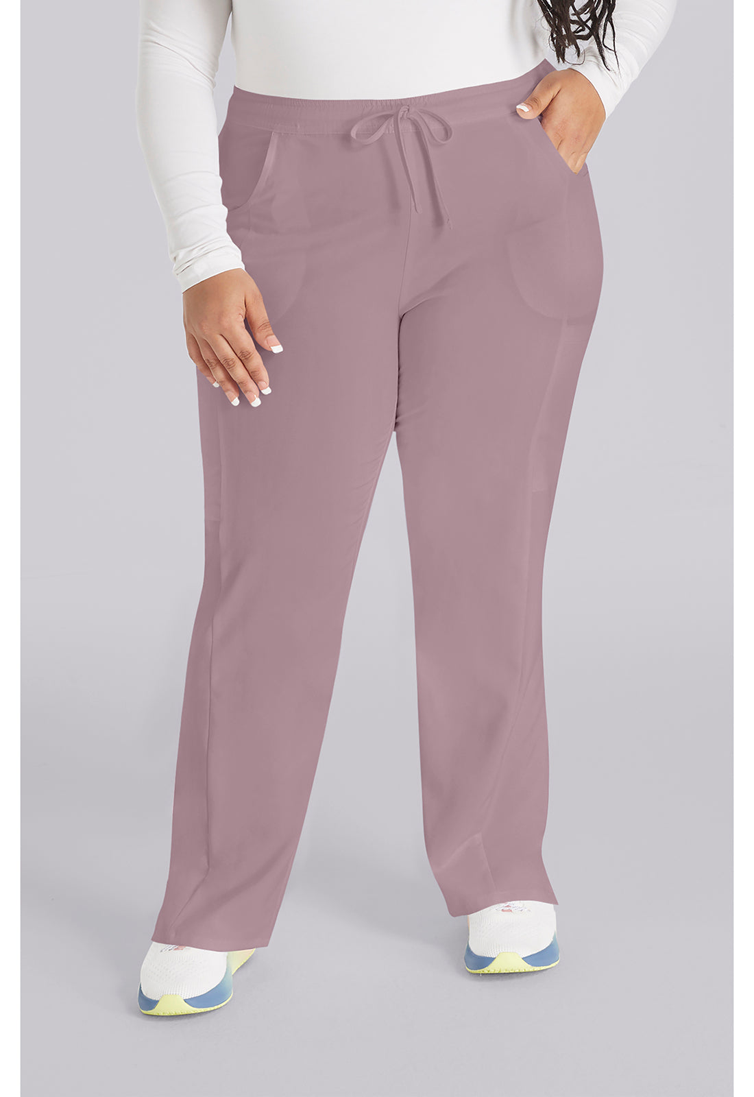 Dickies EDS Essentials Women's DK010 Mid Rise Straight Leg Drawstring Pant