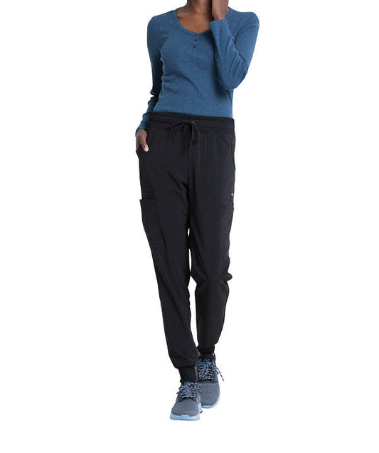 Dickies EDS Essentials DK065 Plus Size Women's Mid Rise Jogger Scrub Pant