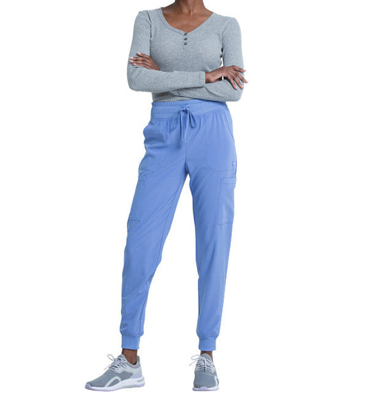 Dickies EDS Essentials DK065 Plus Size Women's Mid Rise Jogger Scrub Pant
