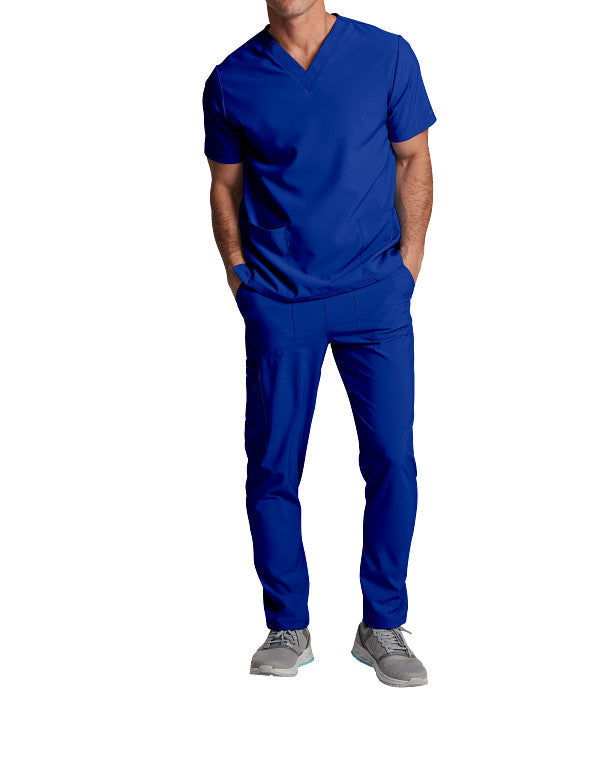 Dickies EDS Essentials DK619 Plus Size Unisex V-Neck Solid Scrub Top