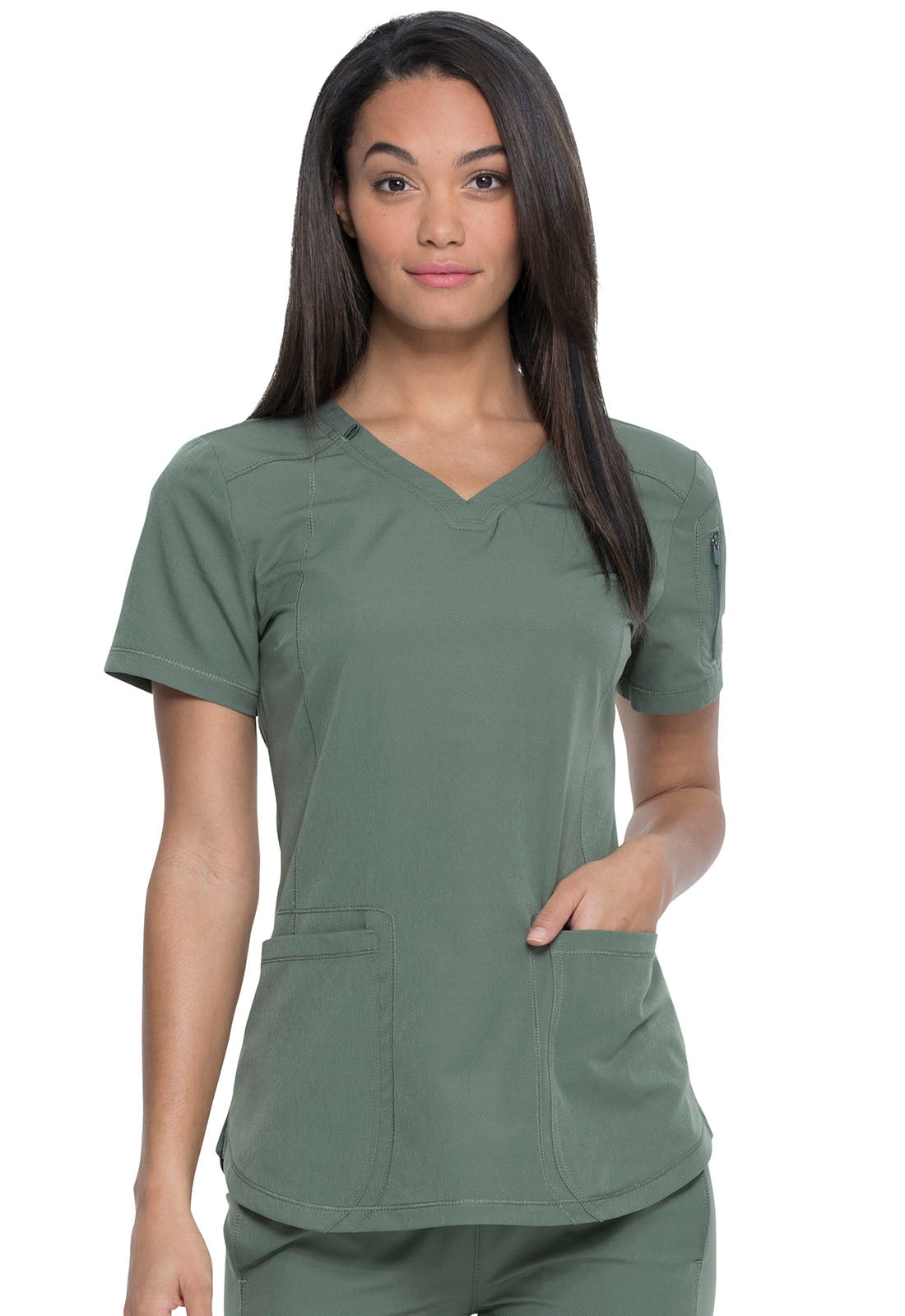 Dickies Dynamix Women's DK730 V-Neck Top