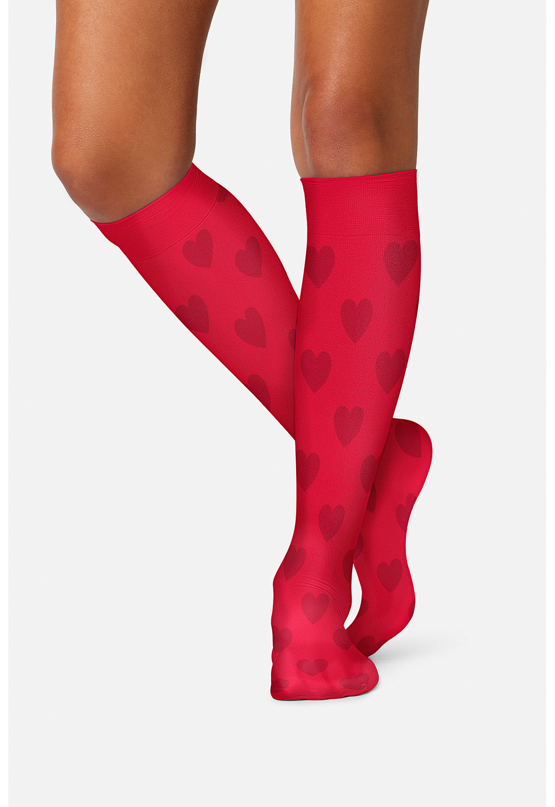 Cherokee Legwear Women's FASHIONSUPPOR Knee High 8-15 mmHg Compression Sock