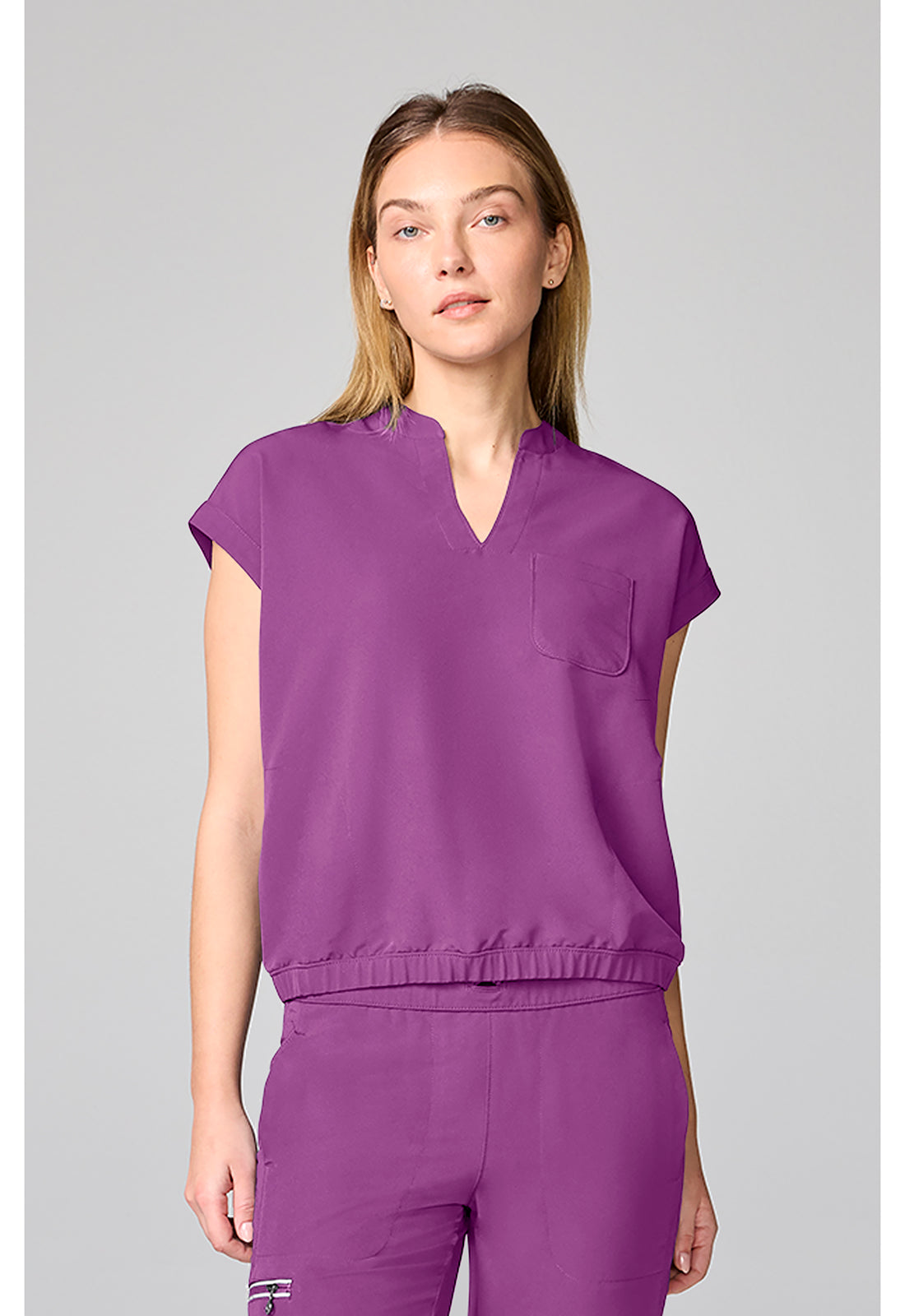 Healing Hands HH360 Women's HH00014 Mandarin Collar Crop Top