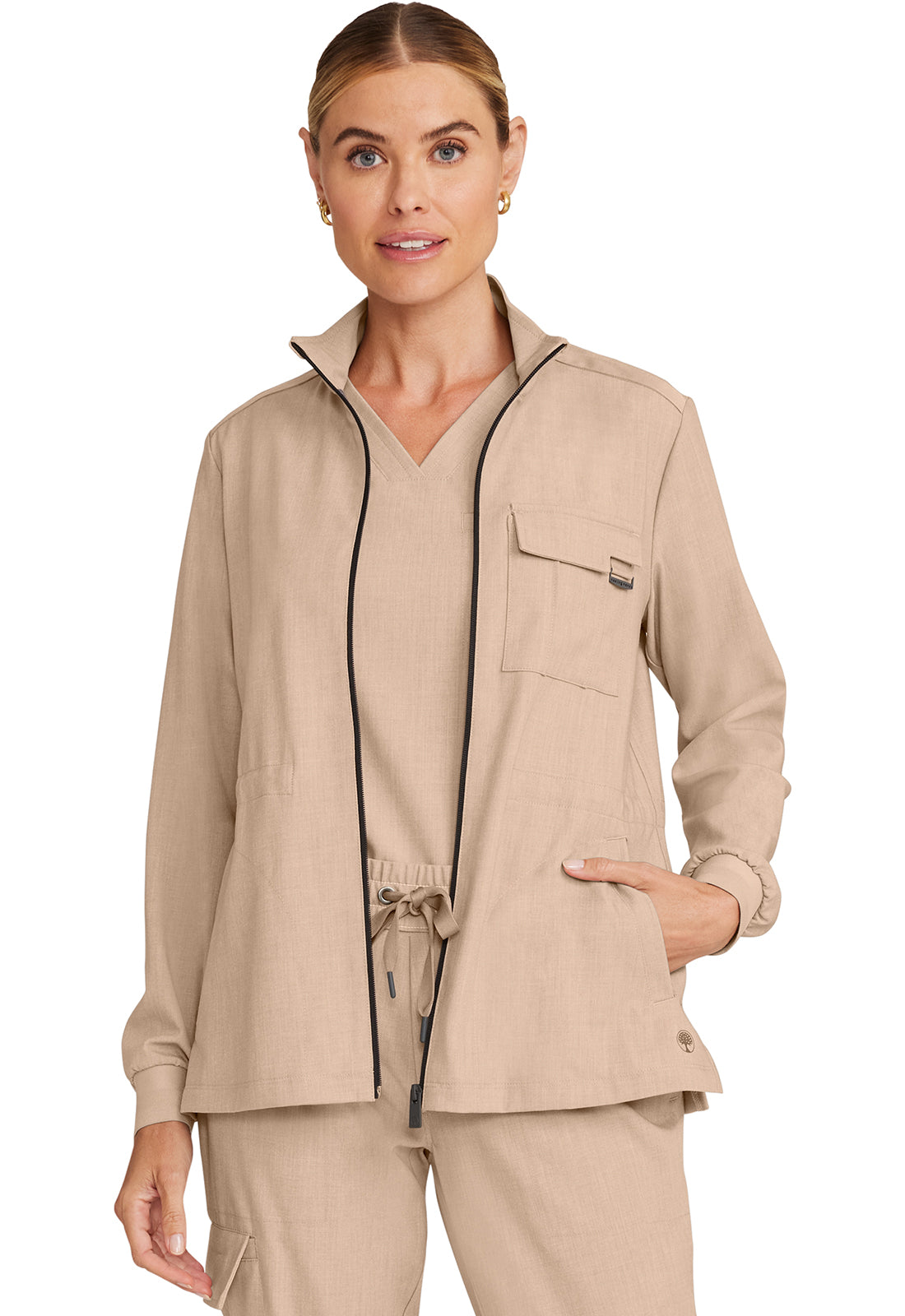 Healing Hands Quest Women's HH360 Women's Zip Front Utility Jacket