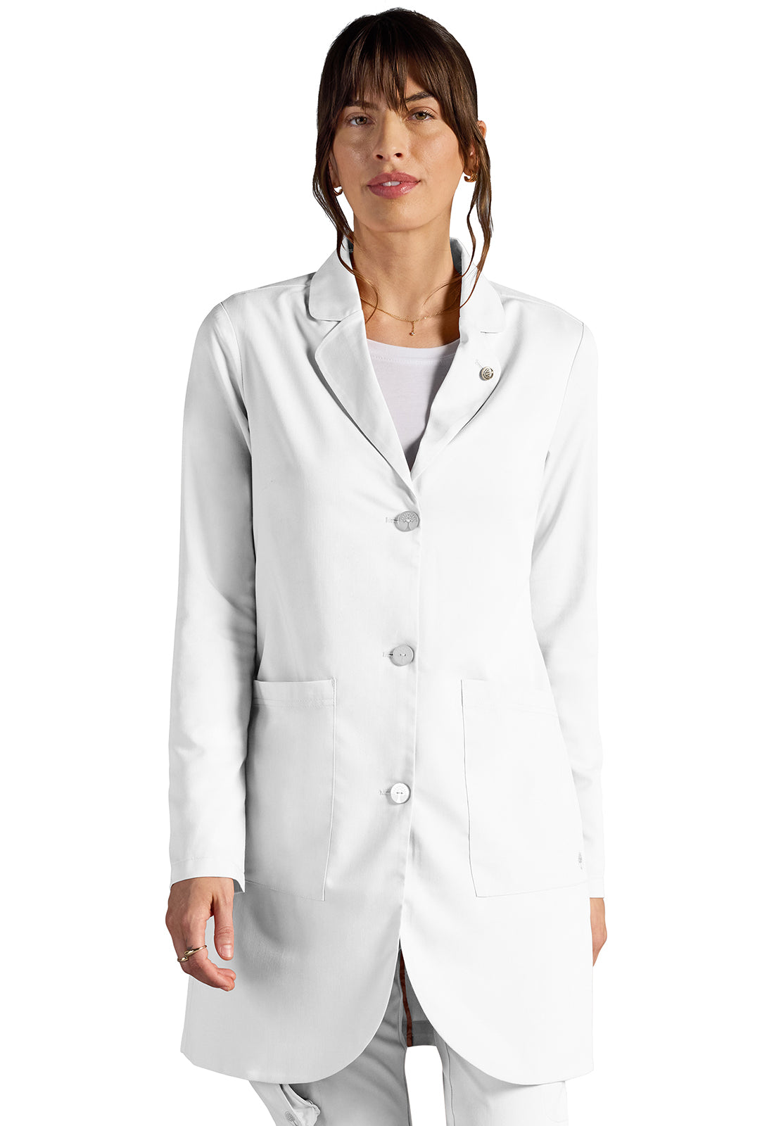 HH X DR KWANE Women's HH402A Vera 34" Modernist Lab Coat