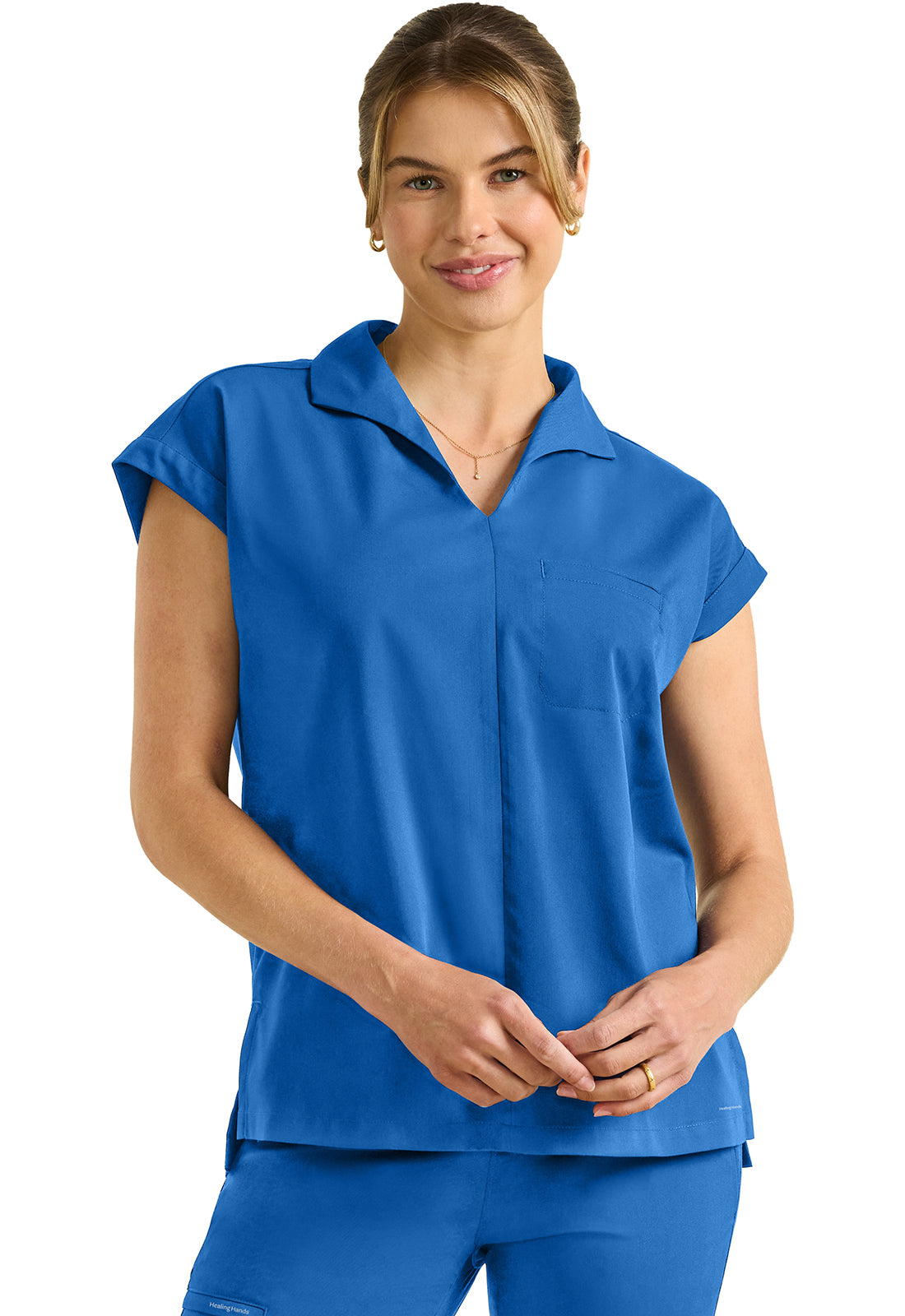 Healing Hands Purple Label Women's HH607 Jazz Collared Tuckable Shirt