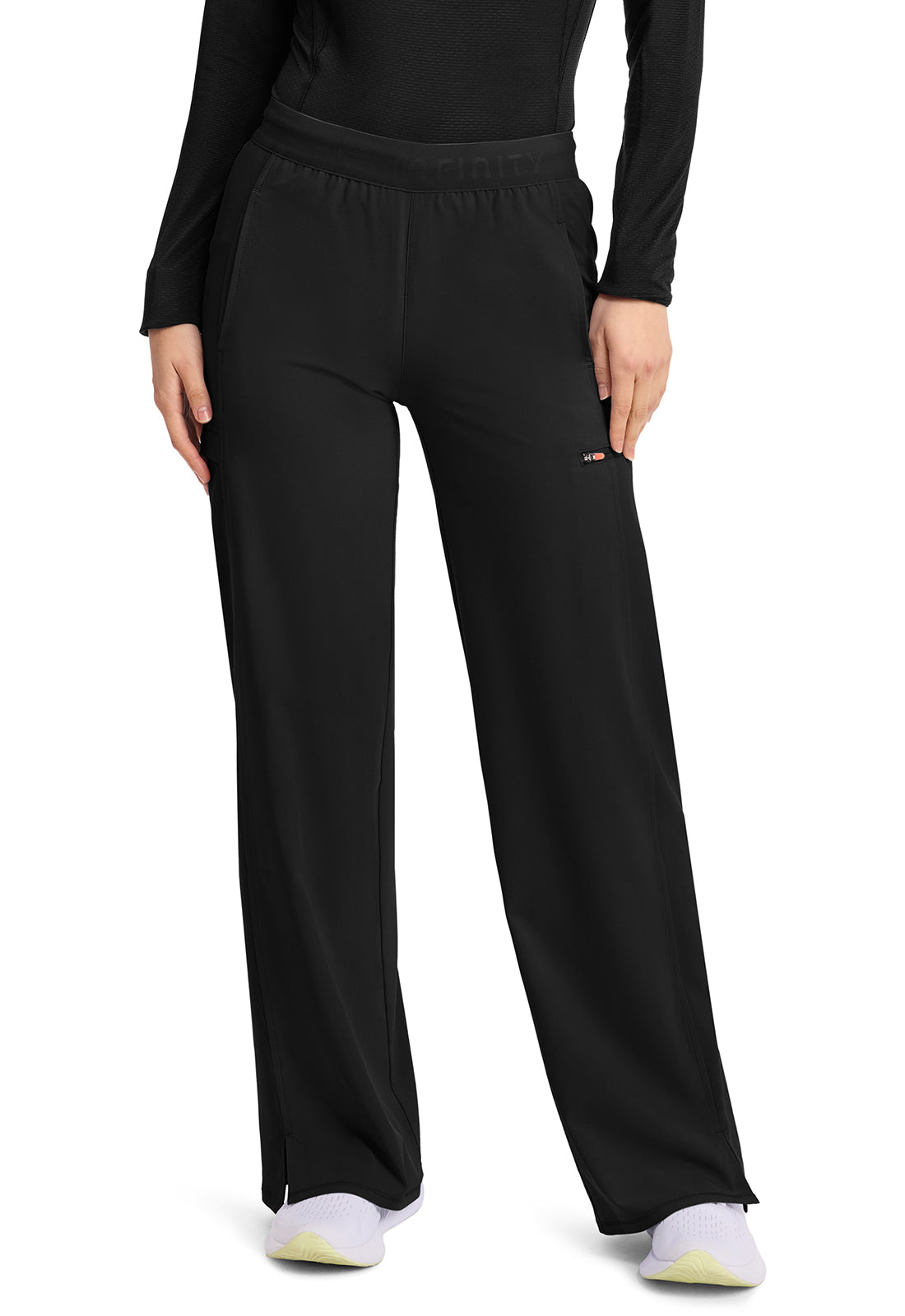 Cherokee Infinity GNR8 Women's IN028A Women's 6-Pocket Wide Leg Pant