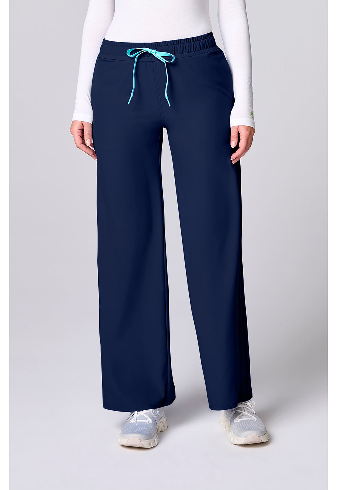 Med Couture Insight Women's MC00009 Wide Leg Pintuck Pant