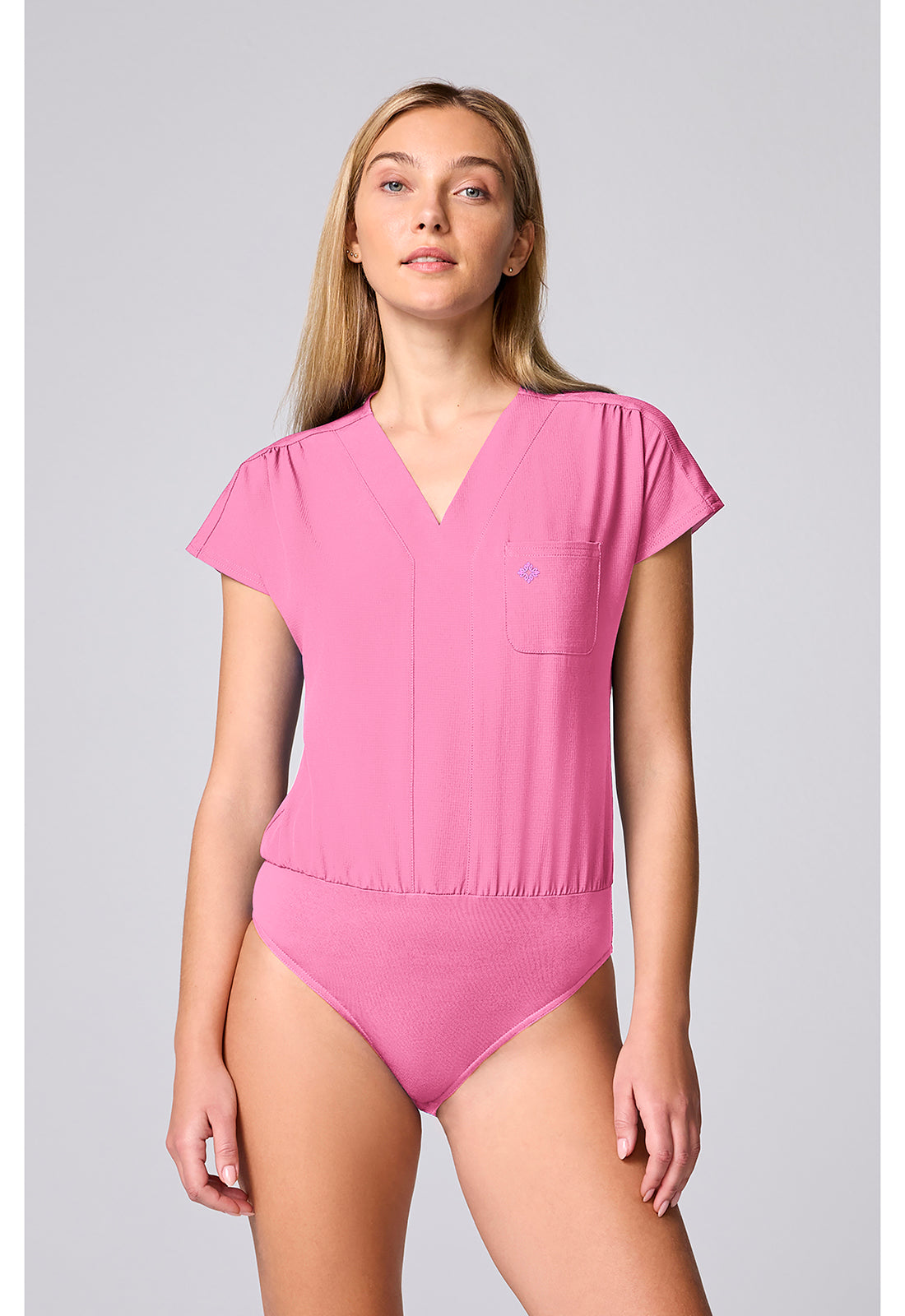 Med Couture Amp Women's MC00017 One Pocket Bodysuit