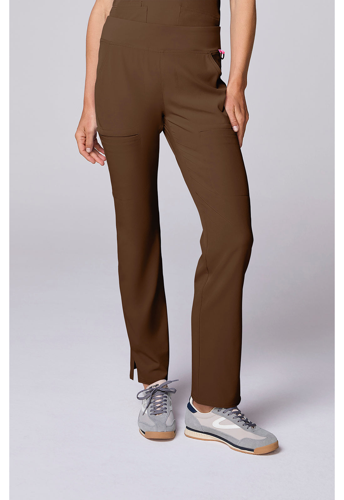 Med Couture Amp Women's MC00082 Yoga Waist Straight Leg Pant