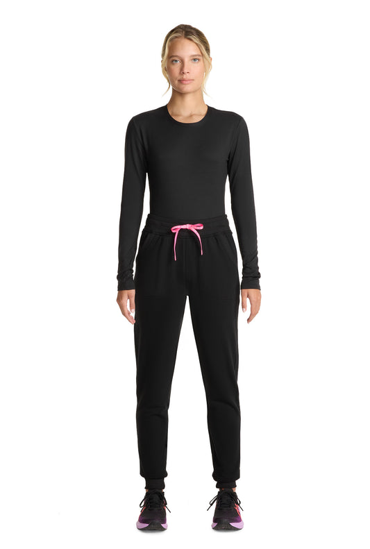 Med Couture Lifestyle Women's MC106 Fleece Natural Rise Jogger