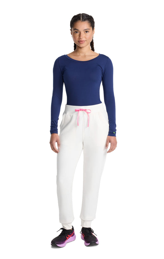 Med Couture Amp MC106 Plus Size Fleece Natural Rise Jogger