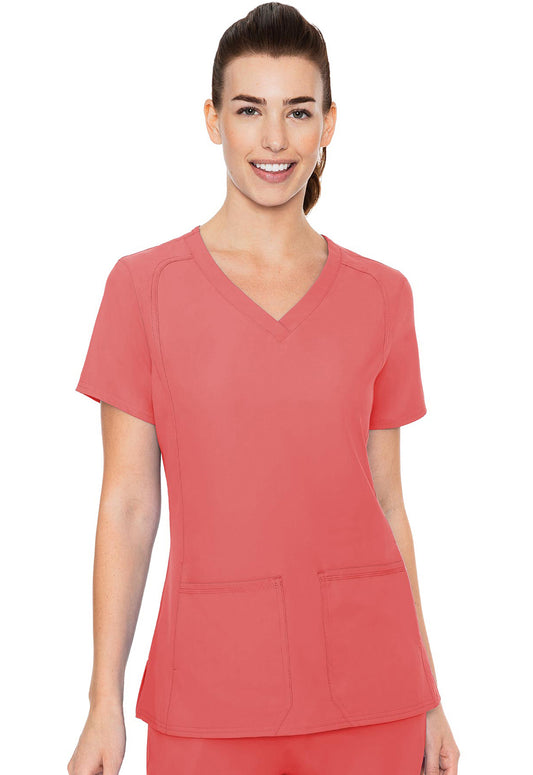 Med Couture Insight Women's MC2468 Side Pocket Top