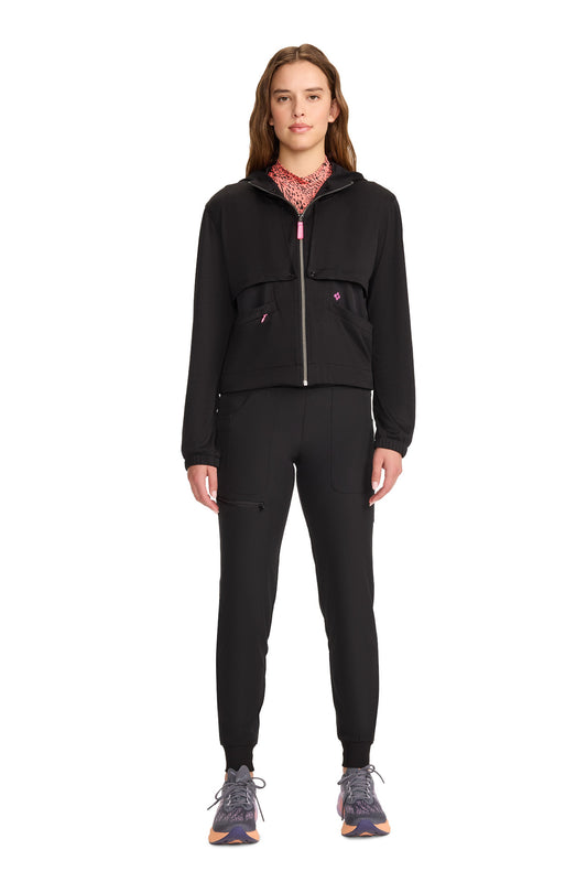 Med Couture Amp MC302 Plus Size Convertible Windbreaker Jacket