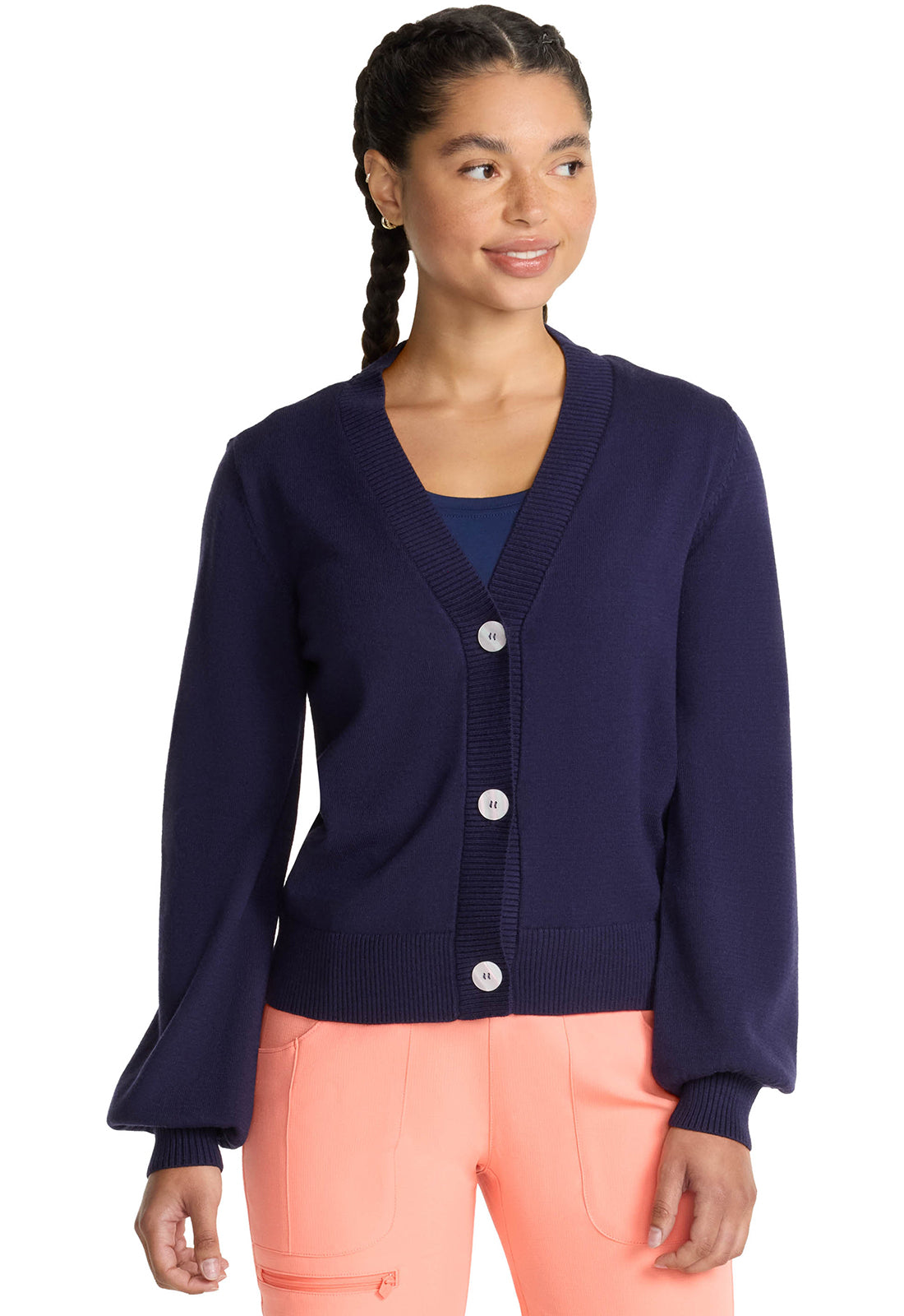 Med Couture Layers Women's MC320 Sweater Knit Cardigan